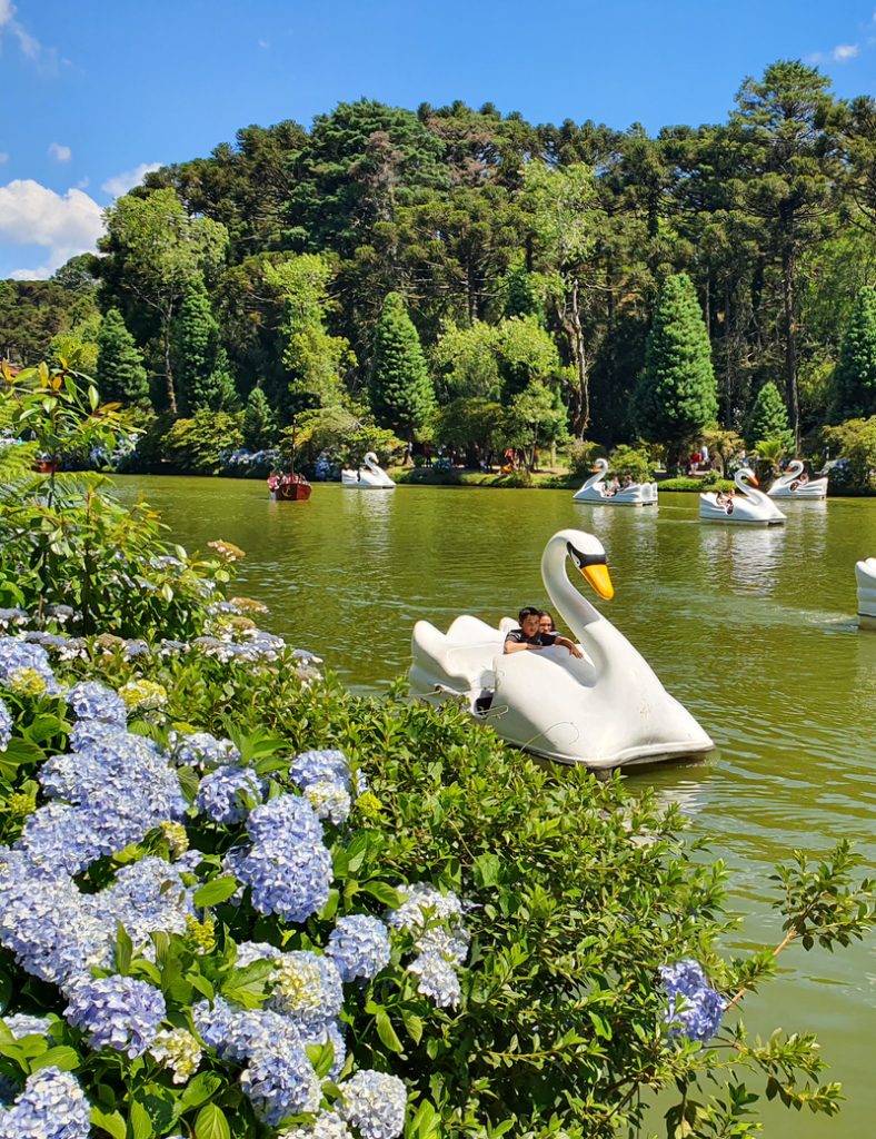 Gramado, RS, Brazil: Black Lake Park in the city of Gramado, Rio Grande do Sul, Brazil.